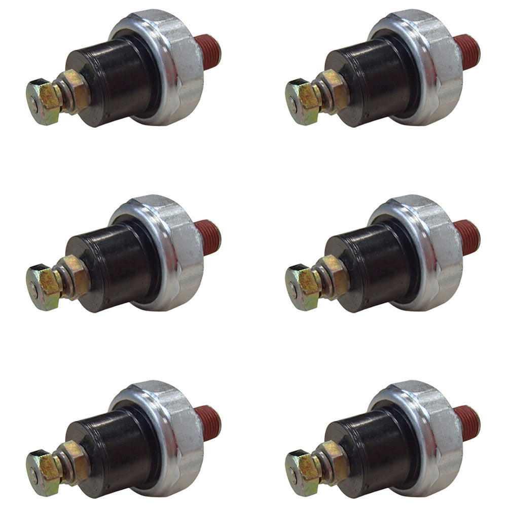 Qty 6: Oil Pressure Switch
 Fits Universal Products Replaces 077667