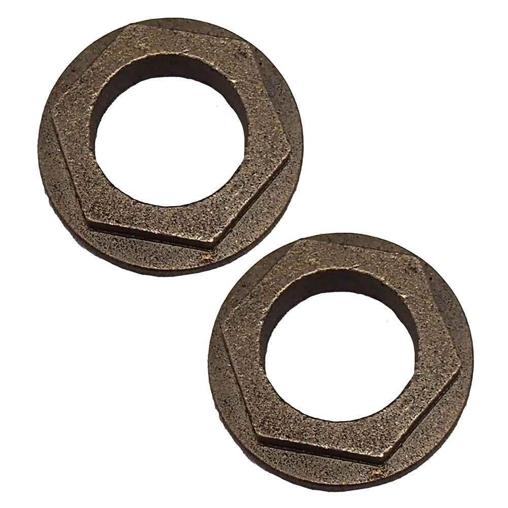 Qty 2: Hex Steering Bushing Fits Troy Bilt Replaces 741-0656