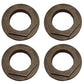 Qty 4: Hex Steering Bushing Fits MTD Replaces 741-0656