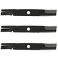 3  HD Mower Blades Fits Kubota 60" ZD21 ZD25 ZD28 ZD323 ZD331 ZG327