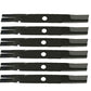 6 Rotary Lawn Mower Blades Fit Fits Kubota Models ZD ZG KOHLER ZD1F-60P ZD21