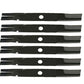 Qty 6: XHT Mower Blade Fits Kubota Replaces K5647-34330