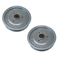 2 Pack Flat Idler Pulley Fits Exmark Lazer Z Fits Toro Master 1-633109 52 60 72"
