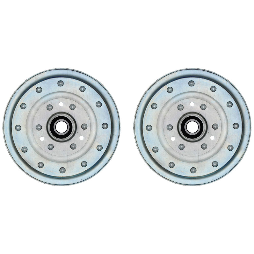 (2) Idler Pulley Fits Exmark 1-633109 116-4667 1164667 633109 539102610
