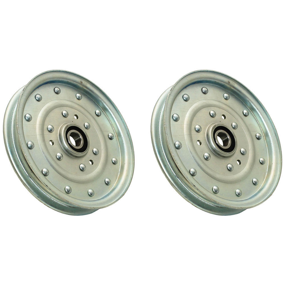 Qty 2: Flat Idler Pulley Fits Husqvarna Replaces 126-7685