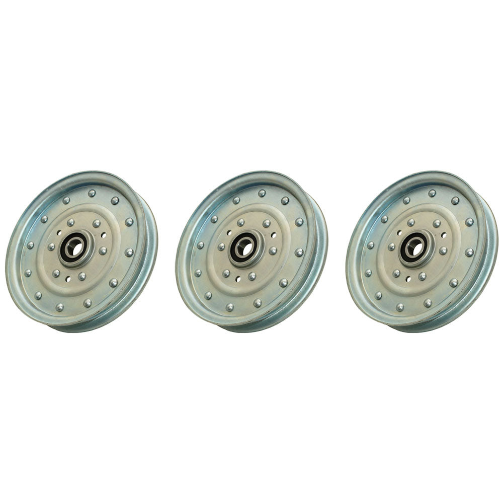 Qty 3: Flat Idler Pulley Fits Husqvarna Replaces 126-7685