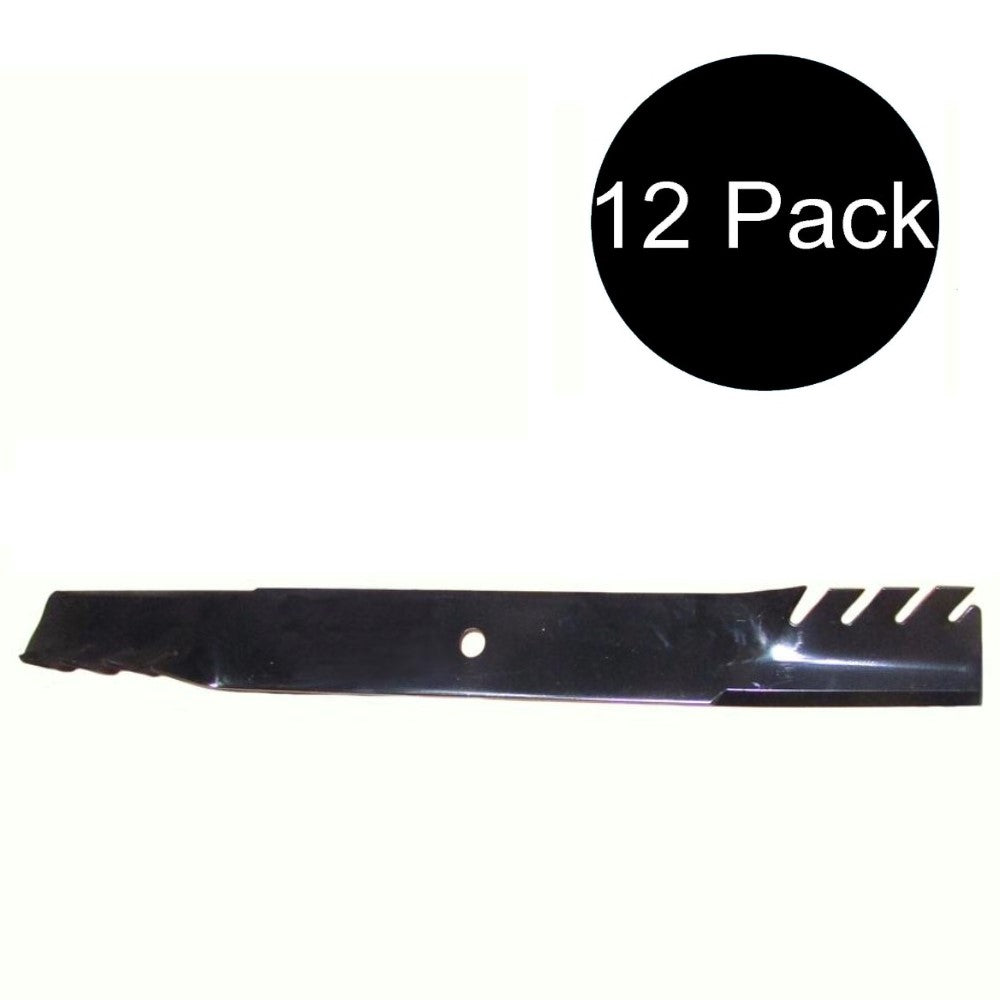 12-Pack Toothed High Lift Blade 5022476 96-341 Fits Ferris 72" Decks