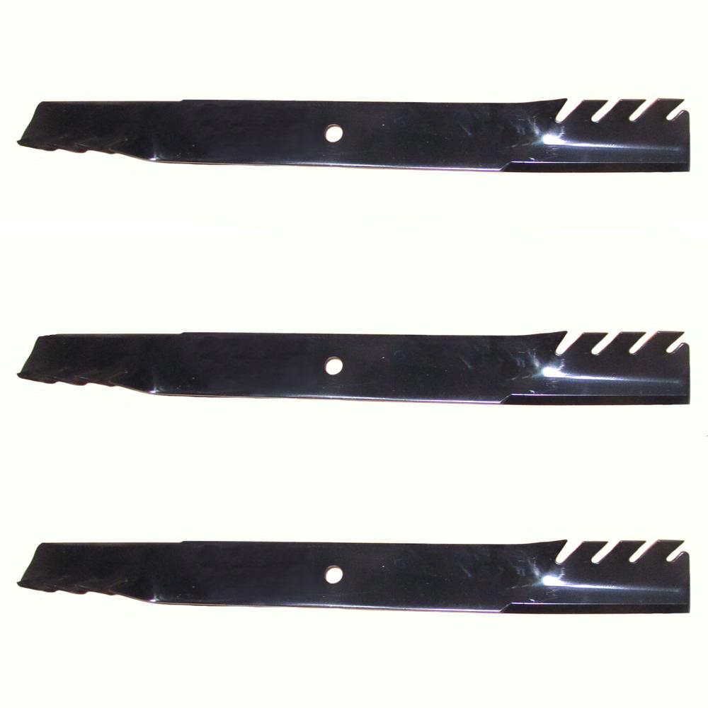 Set of Three (3) Toothed Blades Fits Scag 48112 48113 481709 482882