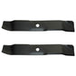 Heat-treated Mower Blades (set of 2) Fits Cub Cadet 742-04015
