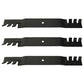 3-61" Mower Mulching Blades Fits Grasshopper Fits Snapper 320245 7-9222