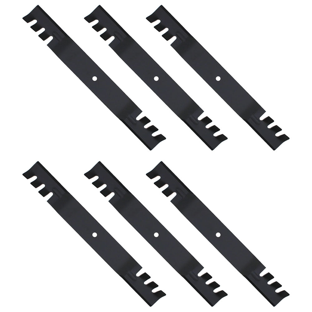 Qty 6: Toothed Blade Fits Exmark Replaces 1696323YP