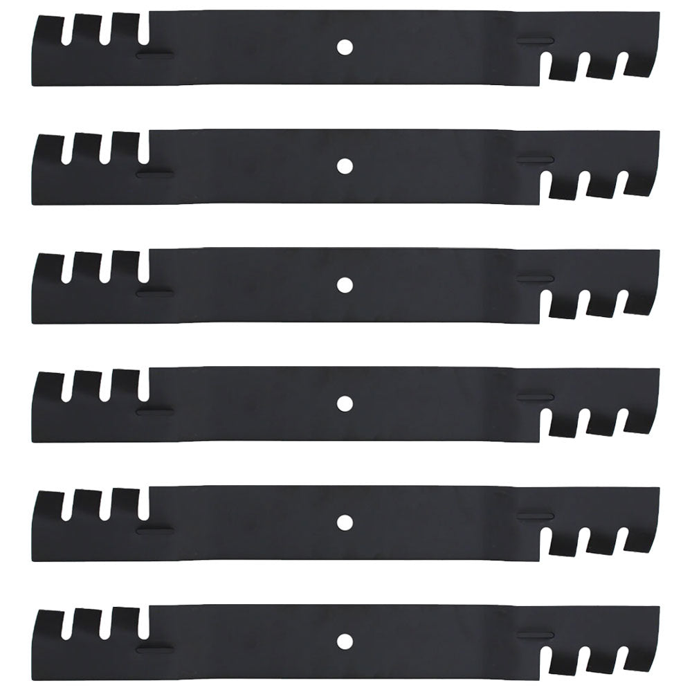 Qty 6: Toothed Blade Fits Exmark Replaces 1696323YP
