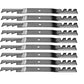 (9) 396-712 Oregon Blades Fits Grasshopper 320242 Fits Stens 320-006