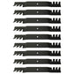 Qty 9: Toothed Blade Fits Woods Replaces 320242