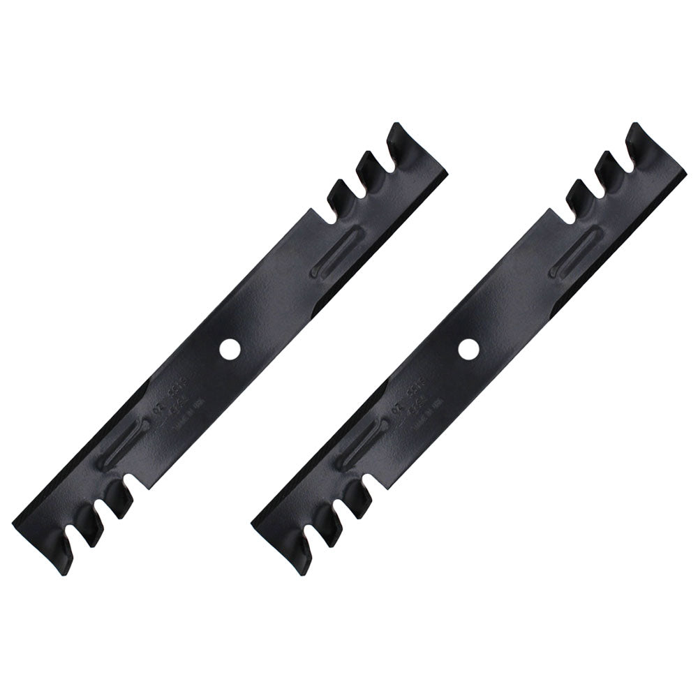 Qty 2: Toothed Mower Blades Fits Encore Replaces 363291