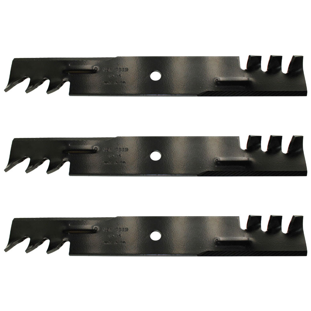 (3) Mulch Blades Fits Simplicity Zero Turn Mower Citation Deck 52'' Citation XT
