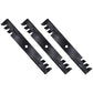 Qty 3: Toothed Mower Blades Fits Jacobsen