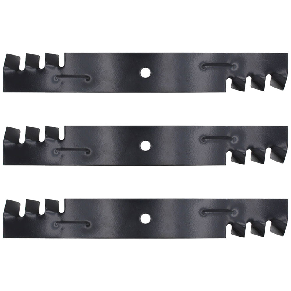 Qty 3: Toothed Mower Blades Fits Scag Replaces 48108