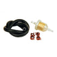 LAWN TRACTOR SMALL ENGINE FUEL LINE KIT WITH FILTER AND CLAMPS PART # 13173