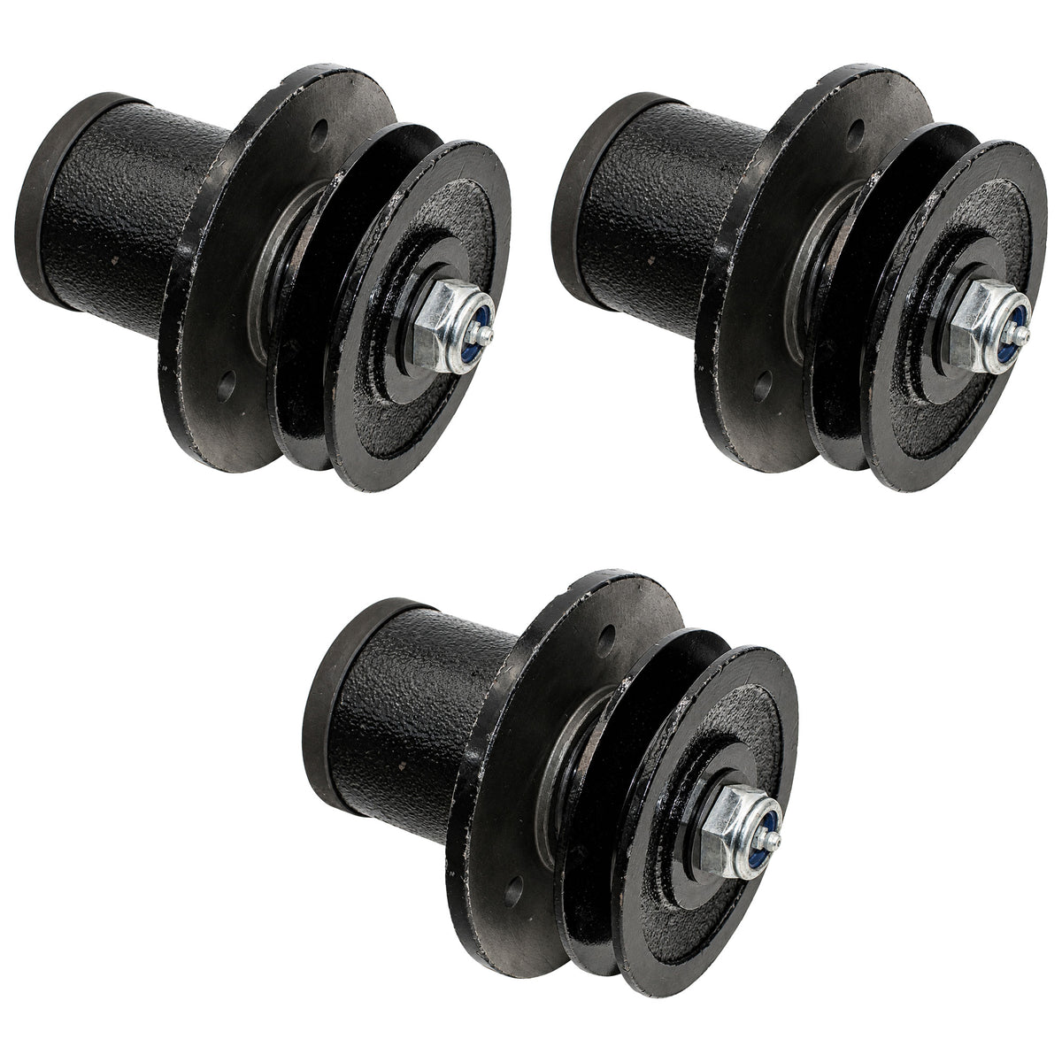 (3) Spindles Fits King Kutter Finish Mowers RFM-48 RFM-60 RFM-72 502303