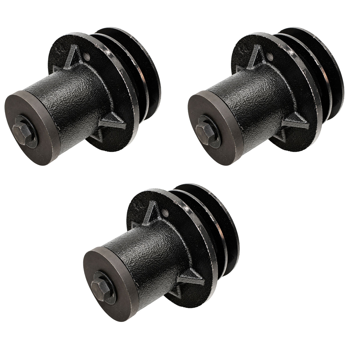 (3) Spindles Fits King Kutter Finish Mowers RFM-48 RFM-60 RFM-72 502303