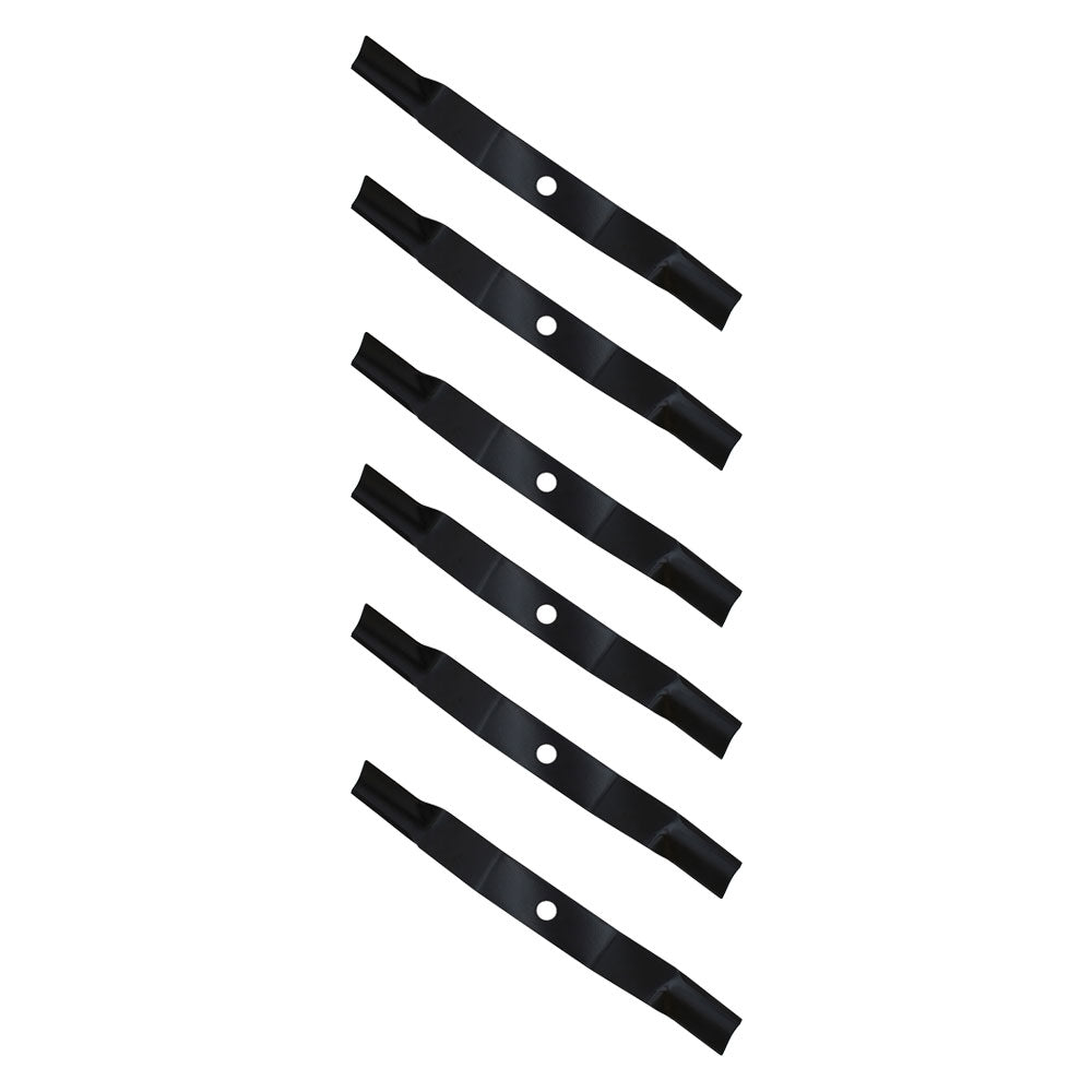 6 Medium-Lift Blades Fits Woods L306 RM306 RM600 With 72" Cut Deck Lawn Mower