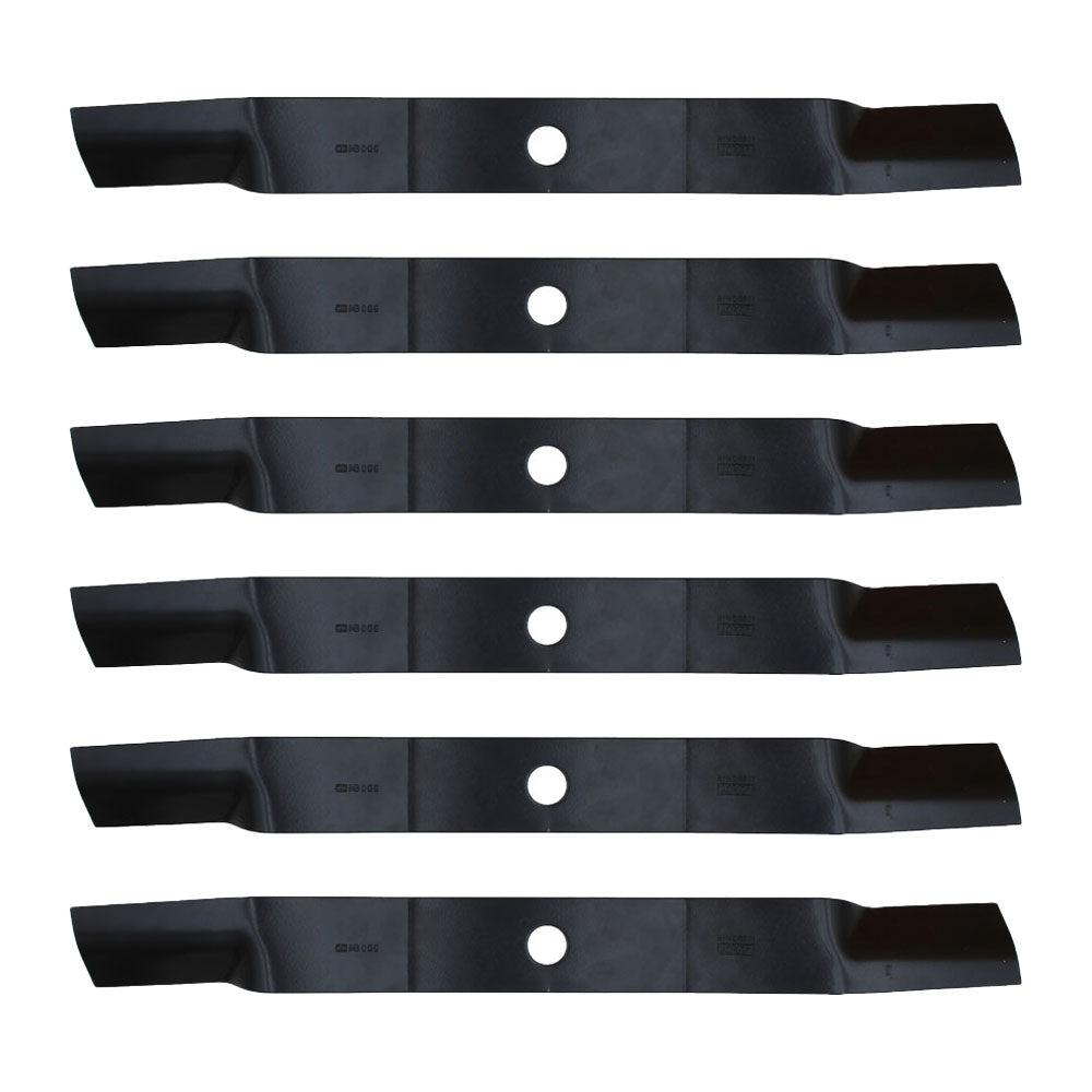 6 Medium-Lift Blades Fits Woods L306 RM306 RM600 With 72" Cut Deck Lawn Mower