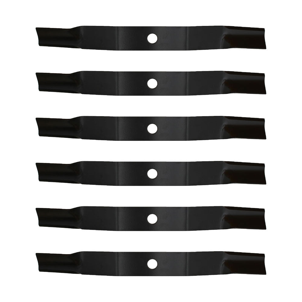 6 Medium-Lift Blades Fits Woods L306 RM306 RM600 With 72" Cut Deck Lawn Mower