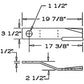 CW Suction Rotary Cutter Blade Fits SAT8 SR120 TW96 00753841 753841 MOQ20-0012