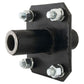 Tail Wheel Hub w/ 0.750" Bushings Fits BUSH HOG Replaces 63813BH