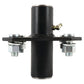 Tail Wheel Hub w/ 0.750" Bushings Fits BUSH HOG Replaces 63813BH