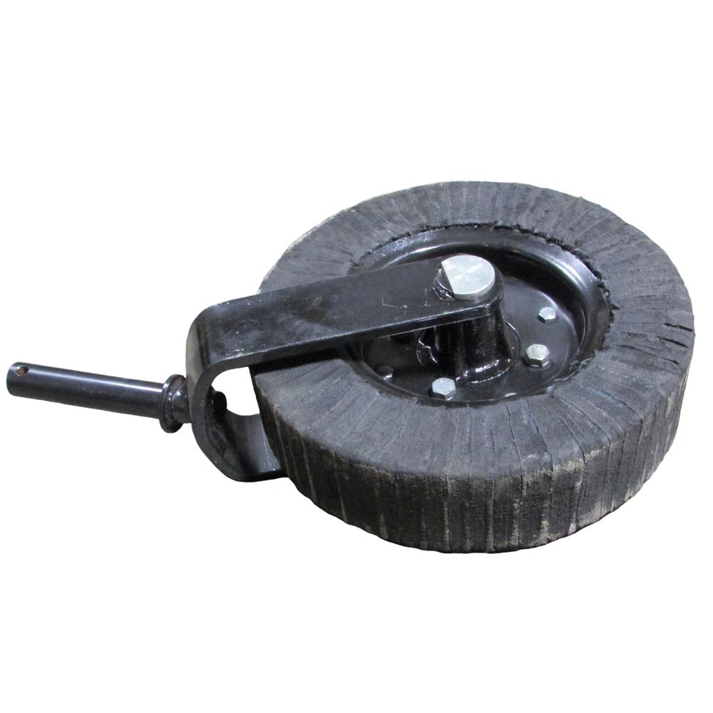 15" Tail Wheel Assembly 1-1/4" Yoke Cast Iron Hub fits Bush Hog Fits Land Pride