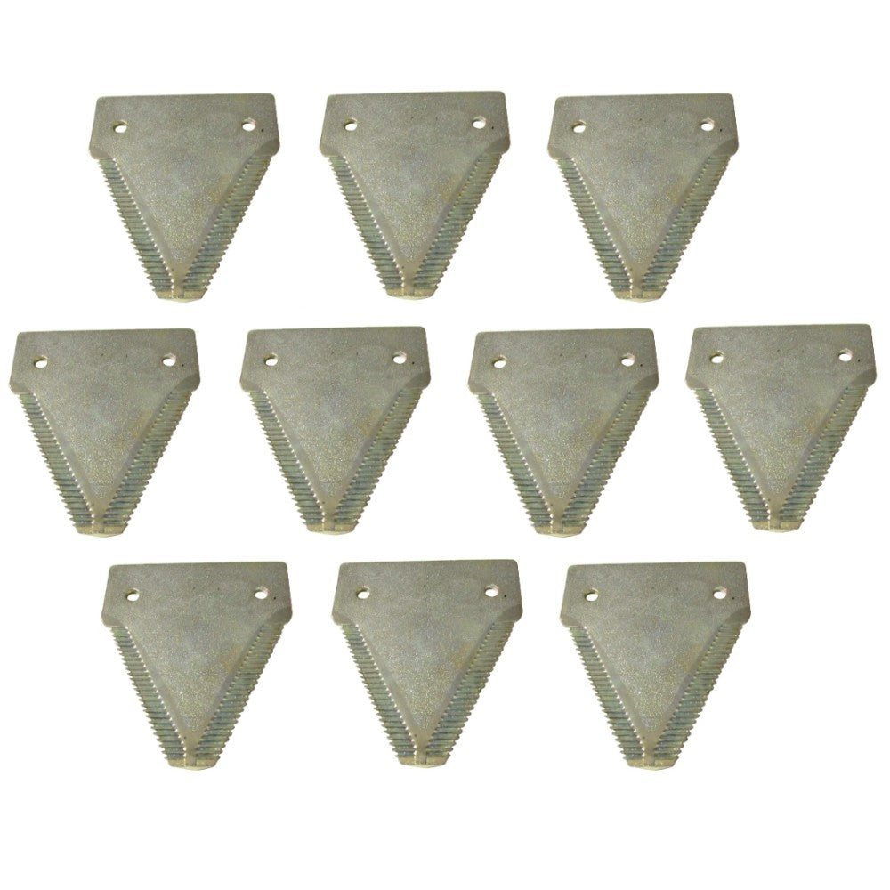Qty: 10 Sickle Sections  Fits Case/International Harvester Replaces 457607R1