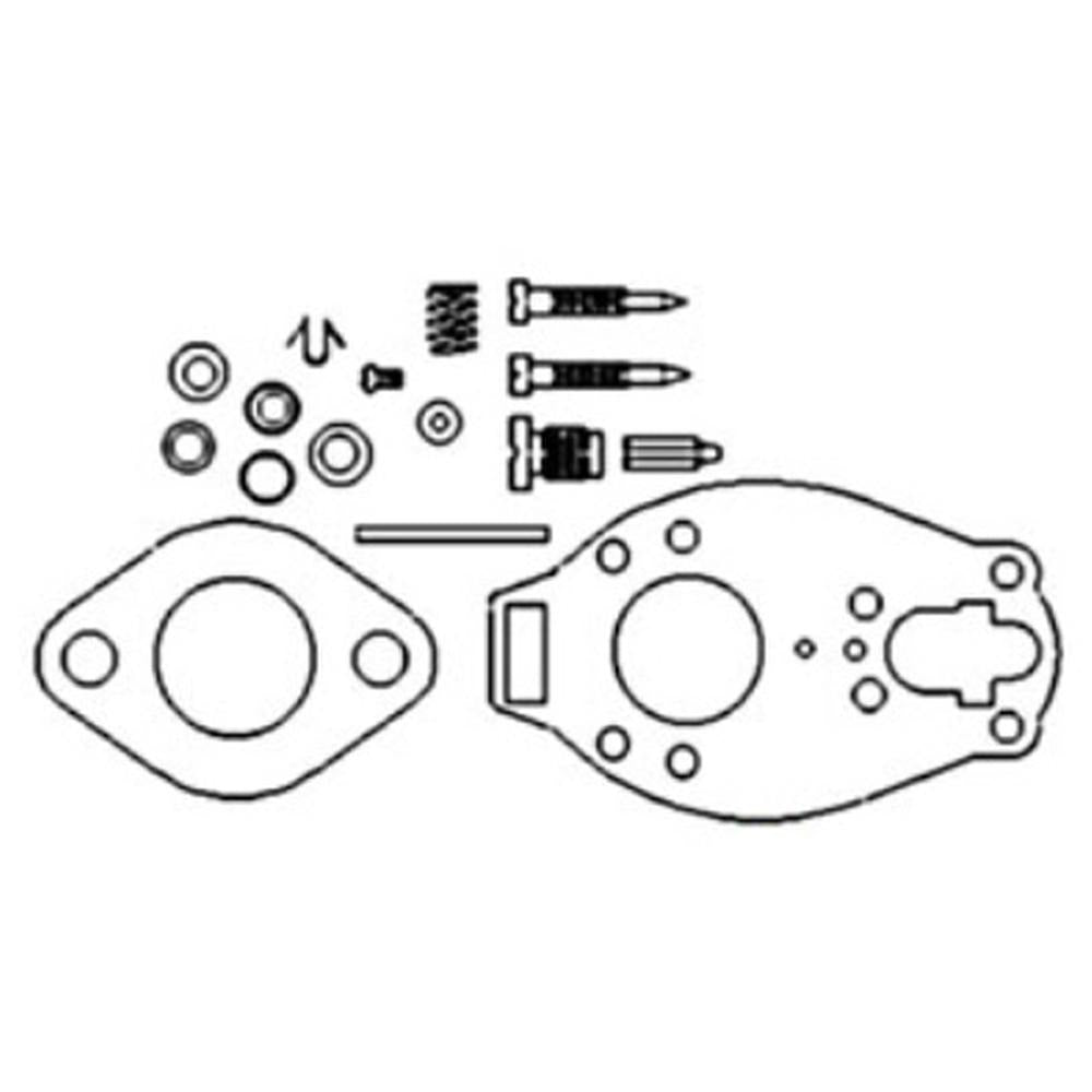 Carburetor Kit MSCK10 Fits Case 1010 200 300B 340 400 404 500 B SUPERA VA