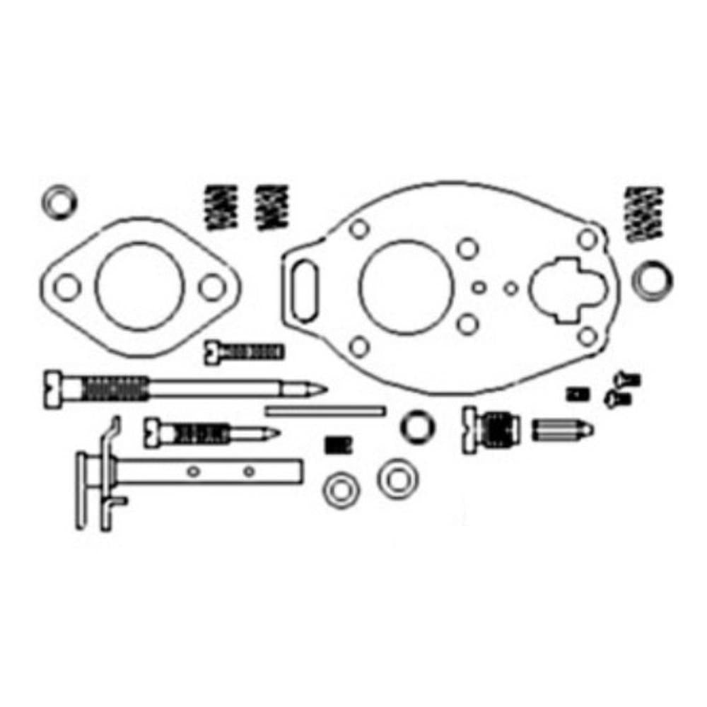 Complete Carburetor Kit Fits Case/International Harvester Replaces A611350