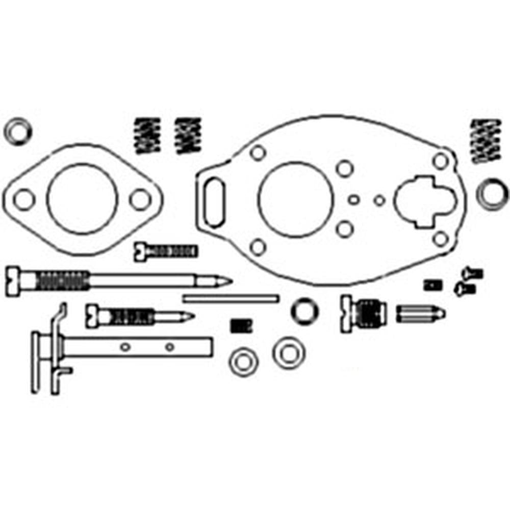 C554V Complete Carburetor Kit Fits Case-IH Tractor Models VA VAC
