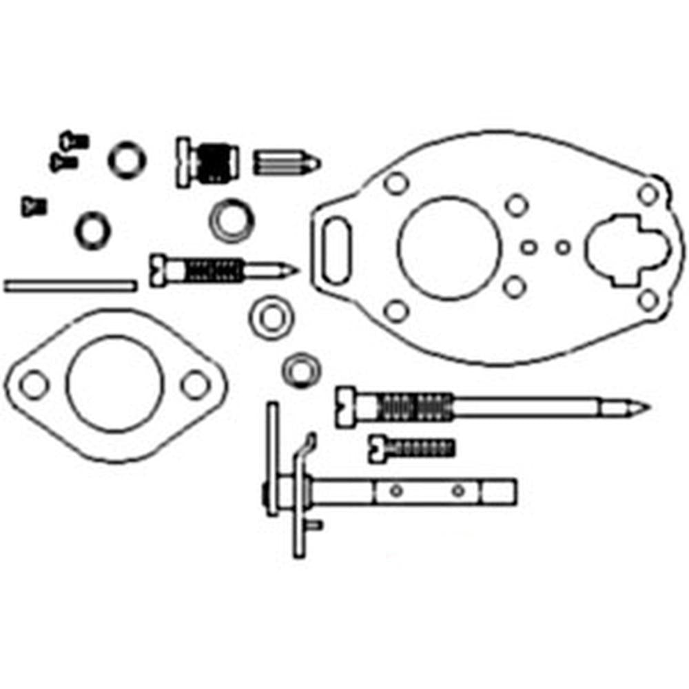 Complete Carburetor Kit - Marvel Schebler Fits Case V VAI VAC VA VC VO VAH VAO