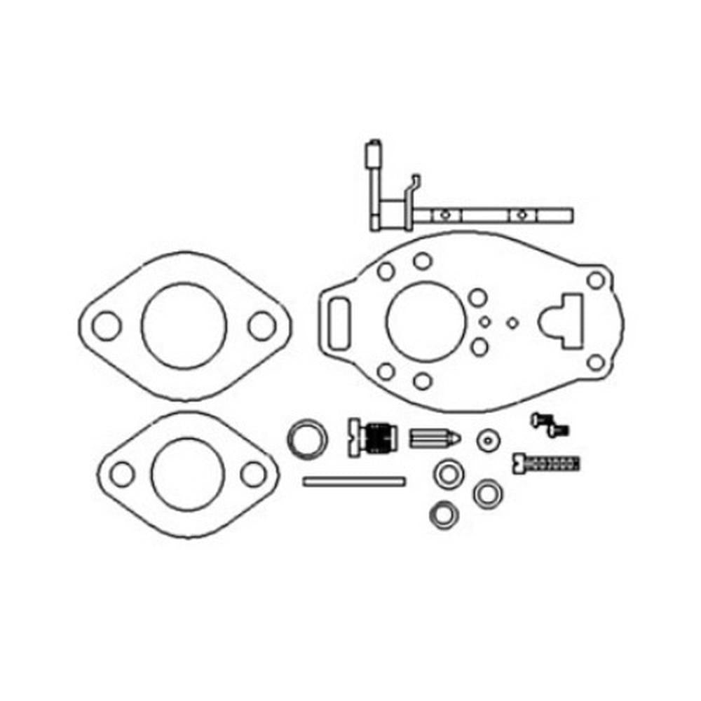 Tractor Carb Kit Fits 420 w/Marvel Carbs TSX641 and TSX678