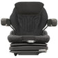 MSG75GGRC-ASSY Grammer Charcoal Cloth Low Profile Air Ride Seat w/ Arm Rests