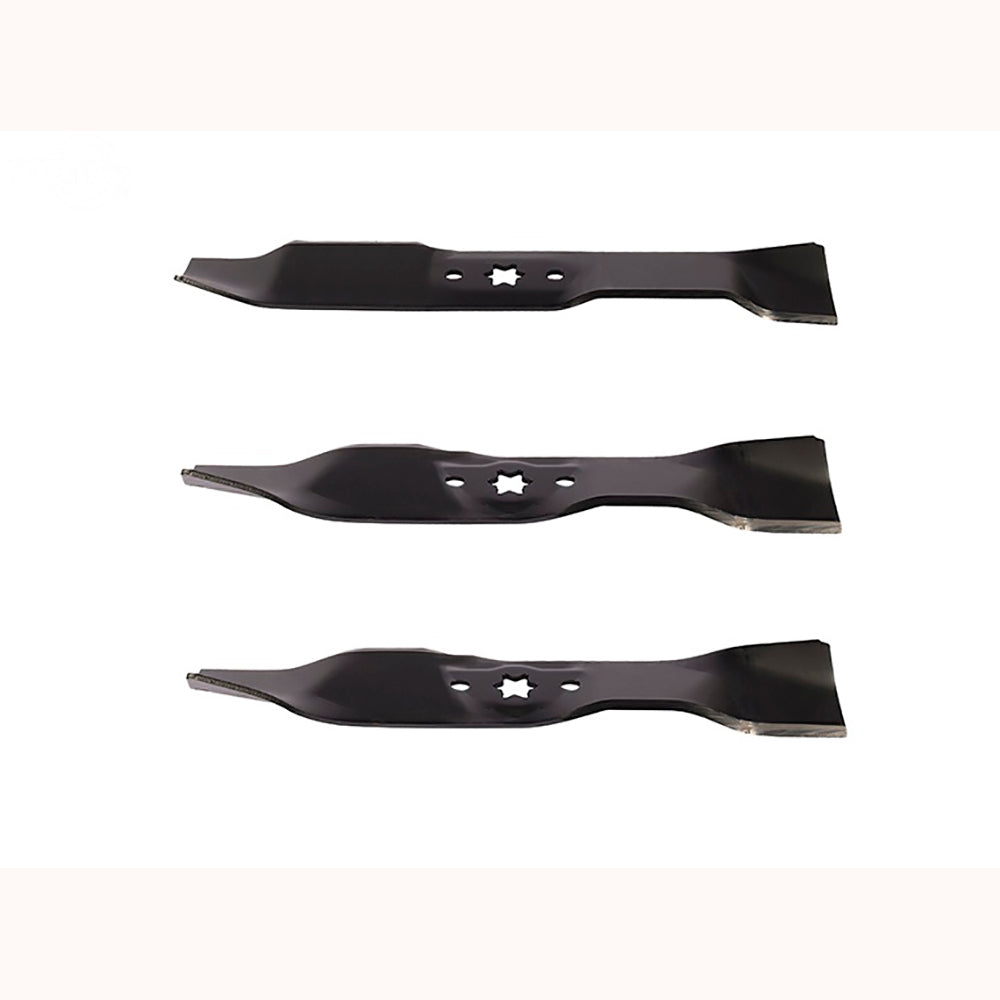 Yard Man 46 Inch Deck Lawn Tractor Blade Kit, 16.28in Blade (2), 14.88" (1)
