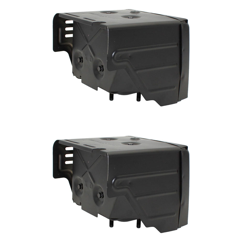 Qty 2: Muffler w/ Heat Shield Fits Honda Replaces 18310-ZE2-W00