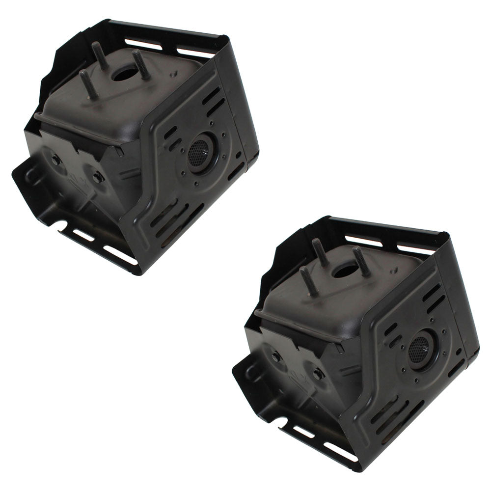 Qty 2: Muffler w/ Heat Shield Fits Honda Replaces 18310-ZE2-W00