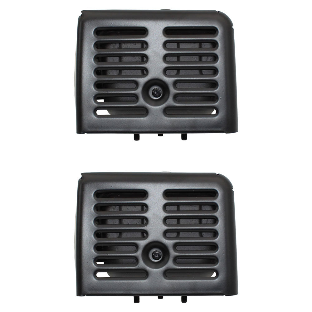 Qty 2: Muffler w/ Heat Shield Fits Honda Replaces 18310-ZE2-W00