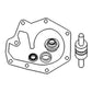 MX404 New Tractor Water Pump Repair Kit w/o Impeller Fits John Deere 4430 4630 +