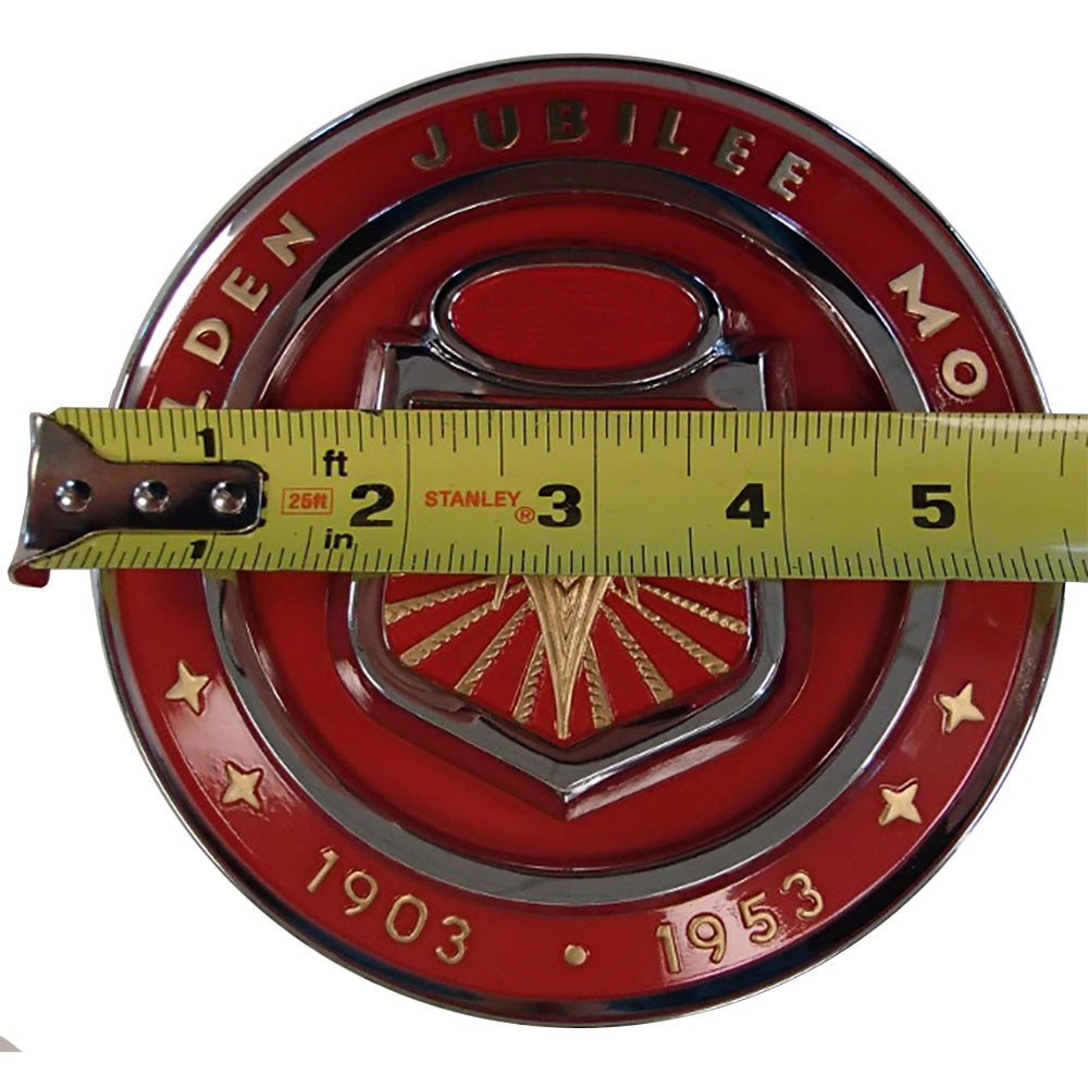Fits Ford GOLDEN JUBILEE TRACTOR FRONT HOOD EMBLEM NAA16600A