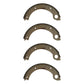 SET OF 4 BRAKE SHOES  Fits Ford NCA2218B  2000 4000 600 700