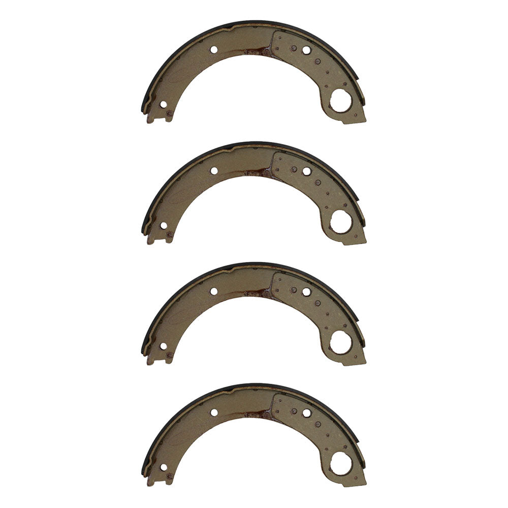 SET OF 4 BRAKE SHOES  Fits Ford NCA2218B  2000 4000 600 700