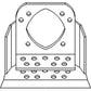 Drawbar Hanger Fits Ford Replaces NCA809A