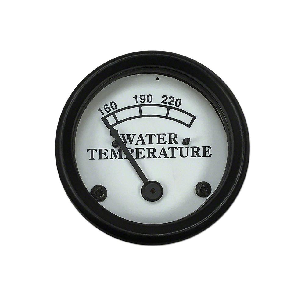 Water Temperature Gauge A B D G H R M MT AR BO White Face Fits John Deere JD1539