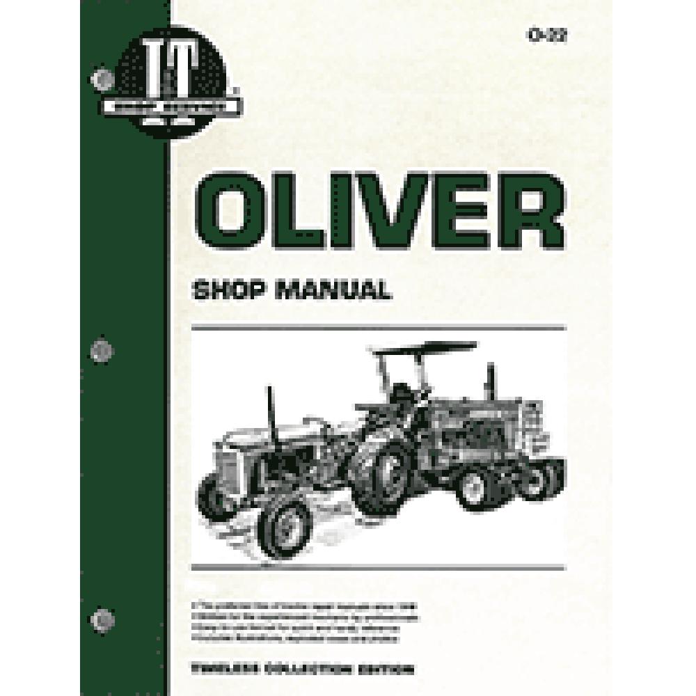 Shop Manual Fits Oliver Replaces O-22
